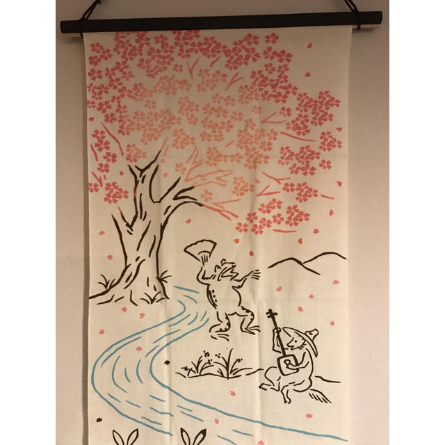 かまわぬ 手ぬぐい 鳥獣戯画 お花見 桜 春 3月 4月 てぬぐいの通販 By Tamishop ラクマ