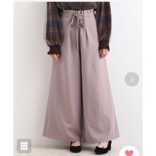 マジェスティックレゴン(MAJESTIC LEGON)のレースアップワイドパンツ(カジュアルパンツ)