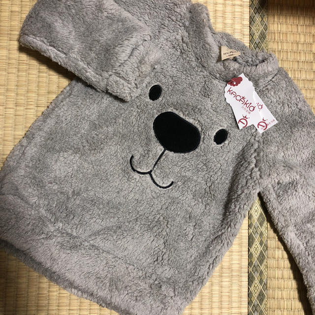 もこもこくまさんトップス キッズ/ベビー/マタニティのキッズ服男の子用(90cm~)(ニット)の商品写真