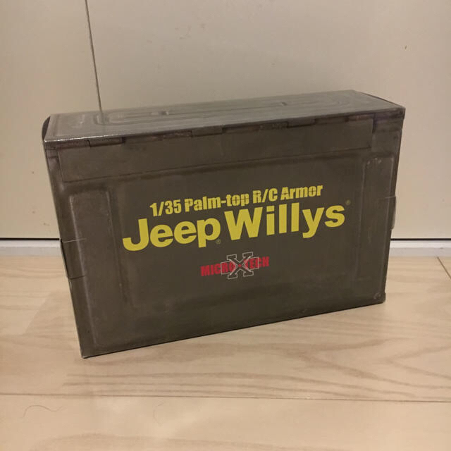 1/35 Palm-top R/C Armor Jeep Willys《美品》 エンタメ/ホビーのおもちゃ/ぬいぐるみ(ホビーラジコン)の商品写真