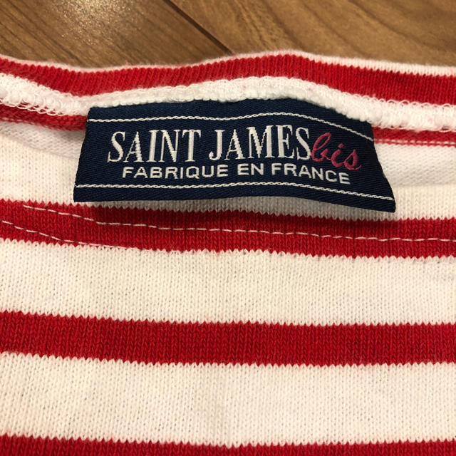 SAINT JAMES(セントジェームス)のセントジェームズ ボーダー 七分袖 Tシャツ サイズXS レディースのトップス(Tシャツ(長袖/七分))の商品写真