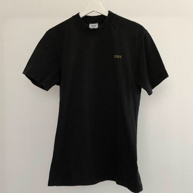 【サイズS】VETEMENTS STAFF TEEトップス