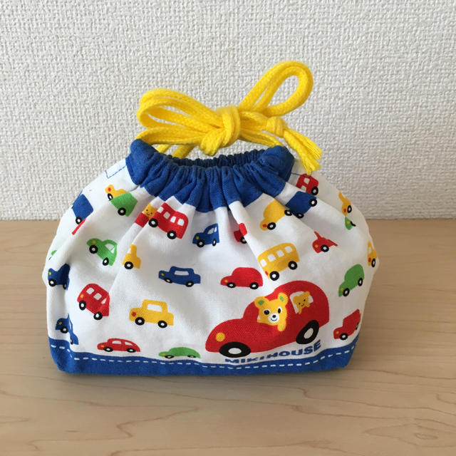 mikihouse(ミキハウス)のミキハウス お弁当袋 キッズ/ベビー/マタニティのこども用バッグ(ランチボックス巾着)の商品写真