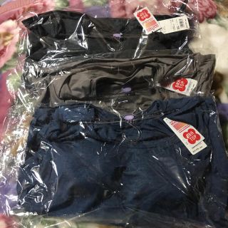 ユニクロ(UNIQLO)のヒートテックブラUネックT   3XL  10枚セット(Tシャツ(長袖/七分))