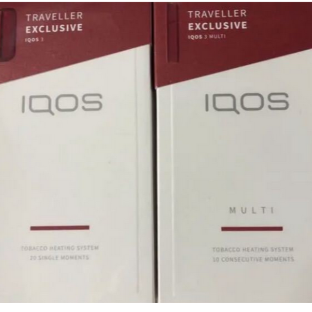 新品未開封 アイコス3セット 空港免税店限定 レッド　IQOS3 RED 製品未