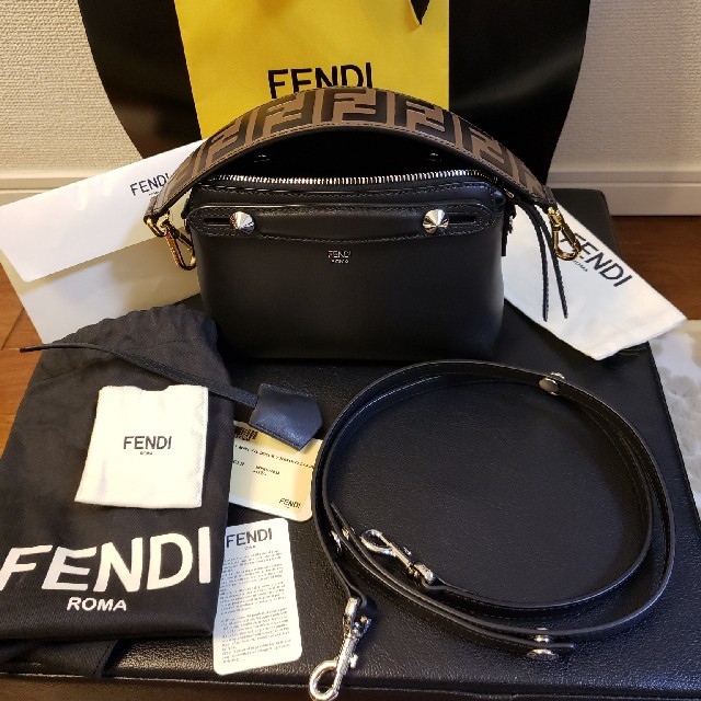 第一ネット FENDI - yuu様専用フェンディ　ミニバイザウェイ　ストラップ付 ショルダーバッグ