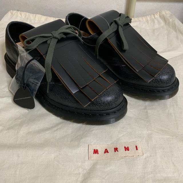 MARNI × Dr.Martens コラボ レザー タッセルシューズ メンズの靴/シューズ(ドレス/ビジネス)の商品写真