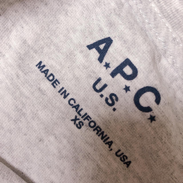 A.P.C(アーペーセー)の◎専用◎A.P.C. U.S ロゴTシャツ レディースのトップス(Tシャツ(半袖/袖なし))の商品写真