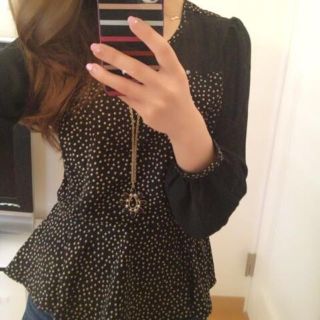 フォーエバートゥエンティーワン(FOREVER 21)のFOREVER21♡ドットシースルー(シャツ/ブラウス(長袖/七分))