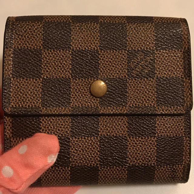 LOUIS VUITTON★ダミエ 二つ折り財布 1