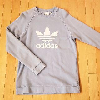 アディダス(adidas)のアディダスオリジナルス　スウェット　水色　XO(スウェット)