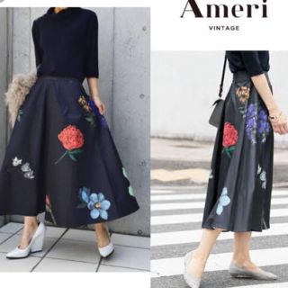 アメリヴィンテージ(Ameri VINTAGE)のameri  アマンダスカート 新品(ひざ丈スカート)