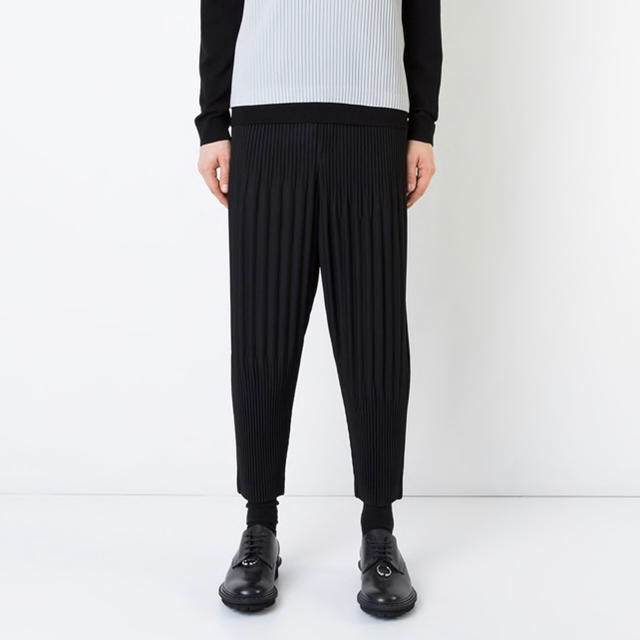 ISSEY MIYAKE - homme plisse issey miyake プリーツクロップドパンツ