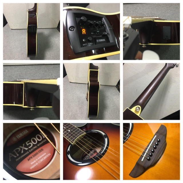 ヤマハ(ヤマハ)のYAMAHA エレアコ APX500Ⅱ サンバースト 楽器のギター(アコースティックギター)の商品写真