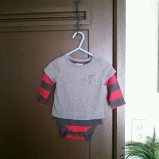 ベビーギャップ(babyGAP)のbabygap ロンパース 70(Tシャツ(長袖/七分))