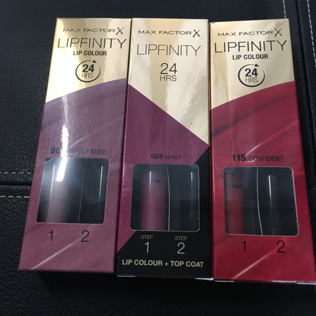 MAXFACTOR(マックスファクター)のMAX  FACTOR LIPFINITY 新価格 説明必読 まとめ買いがお得！ コスメ/美容のベースメイク/化粧品(口紅)の商品写真