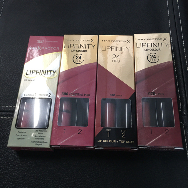 MAXFACTOR(マックスファクター)のMAX  FACTOR LIPFINITY 新価格 説明必読 まとめ買いがお得！ コスメ/美容のベースメイク/化粧品(口紅)の商品写真