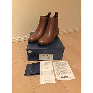 コールハーン(Cole Haan)のCOLE HAAN NEWBURG WP BOOTIEショートブーツコールハーン(ブーツ)