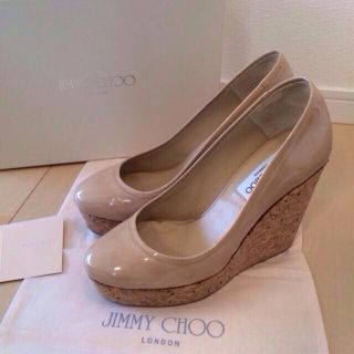 ジミーチュウ(JIMMY CHOO)のJIMMY CHOO ウエッジパンプス(ハイヒール/パンプス)