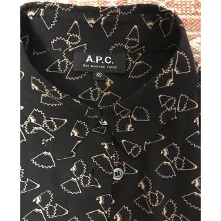 アーペーセー(A.P.C)の即完売 美品 A.P.C.  シルク シャツ エルメス(シャツ/ブラウス(長袖/七分))