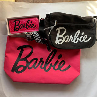 バービー(Barbie)のBarbie バッグウォレット 3点セット(ハンドバッグ)
