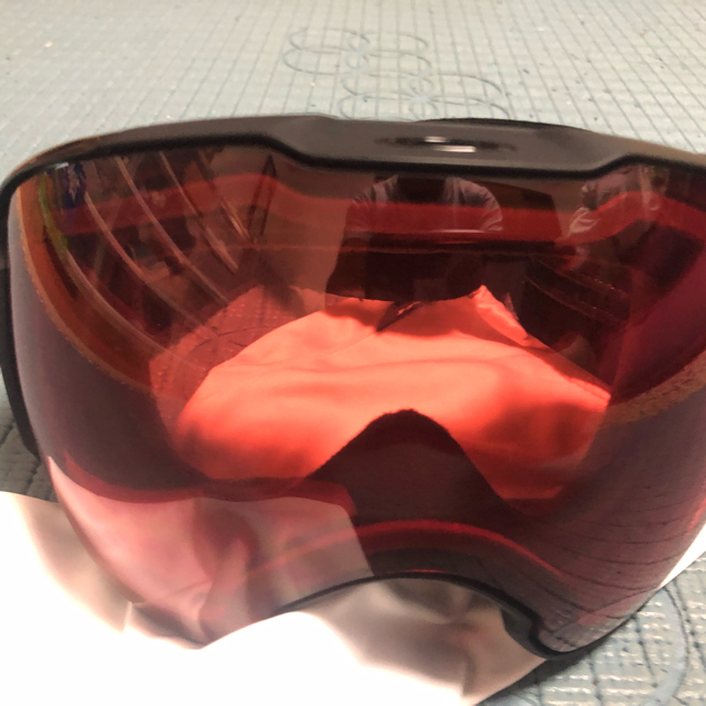 Oakley(オークリー)のオークリーゴーグルAIRBLAKE blackout スポーツ/アウトドアのスノーボード(アクセサリー)の商品写真