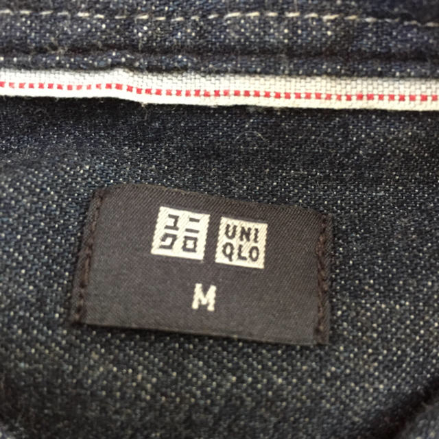 UNIQLO(ユニクロ)の【美品】［UNIQLO］デニムシャツ M メンズのトップス(シャツ)の商品写真