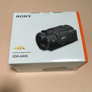 ソニー(SONY)のSONY ビデオカメラ FDR-AX45 送料無料 未使用品(ビデオカメラ)