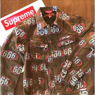 シュプリーム(Supreme)のシュプリーム デニム ジャケット666 Denim Trucker Jacket(Gジャン/デニムジャケット)