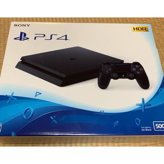 【新品】PS4 本体 CUH-2200A B01 500GB 黒