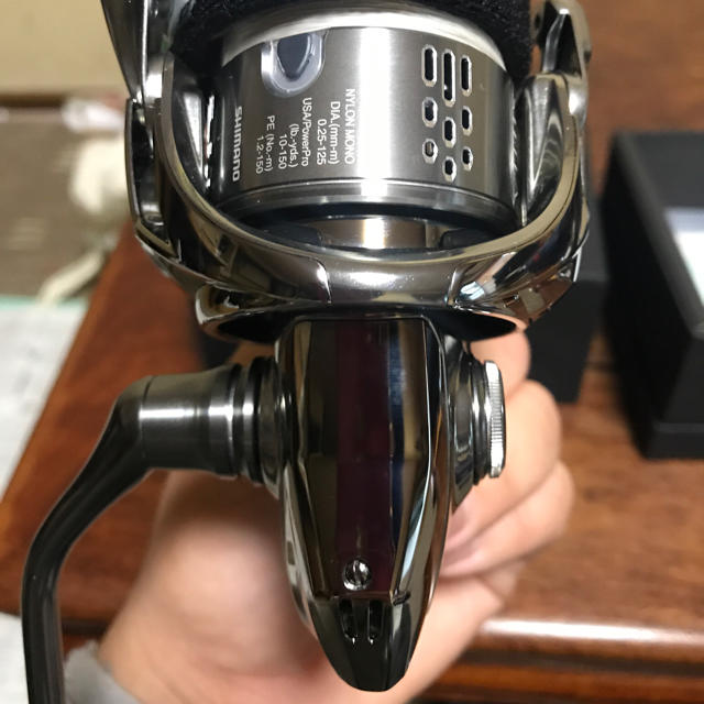 春先取りの SHIMANO - C3000MHG(18ステラ)+LIVREmonoArm56 18STEELA