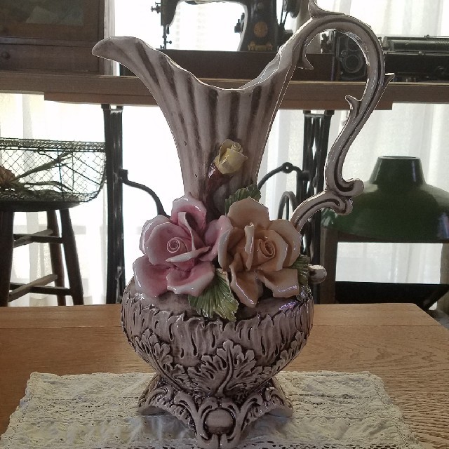イタリア製 バラ 花瓶の通販 by ぽん's shop｜ラクマ