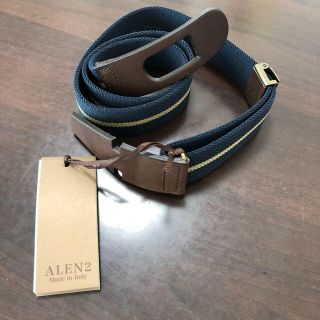 ブルックスブラザース(Brooks Brothers)のALEN2 ストレッチベルト イタリア製 新品未使用(ベルト)