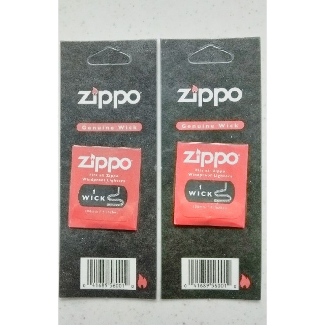 ZIPPO(ジッポー)のZippo ライター ウィック替え芯
（芯１本入）×２個セット メンズのファッション小物(タバコグッズ)の商品写真