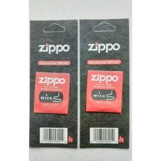 ジッポー(ZIPPO)のZippo ライター ウィック替え芯
（芯１本入）×２個セット(タバコグッズ)