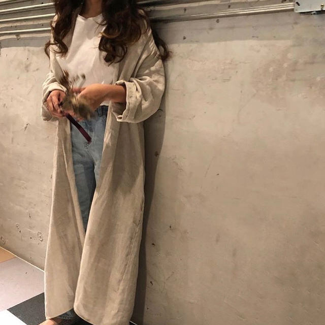 【即発送‼️】F.DOM   linen long coat