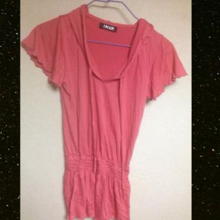 アナップ(ANAP)の送込新品ANAPフード付きトップス♡(Tシャツ(半袖/袖なし))