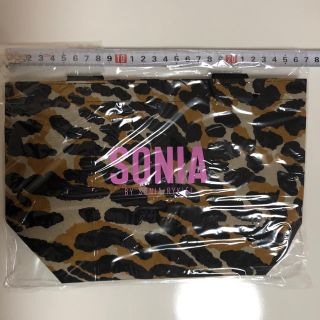 ソニアリキエル(SONIA RYKIEL)のソニア リキエル レオパード柄 トートバッグ ランチバッグにも 値下げ！(トートバッグ)