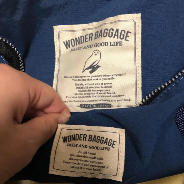 WONDER BAGGAGE リュック レディースのバッグ(リュック/バックパック)の商品写真