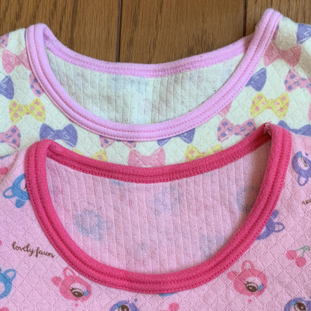 しまむら(シマムラ)の肌着 100 キッズ/ベビー/マタニティのキッズ服女の子用(90cm~)(下着)の商品写真