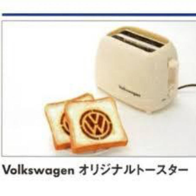 Volkswagen(フォルクスワーゲン)のVolkswagen 非売品 トースター スマホ/家電/カメラの調理家電(調理機器)の商品写真