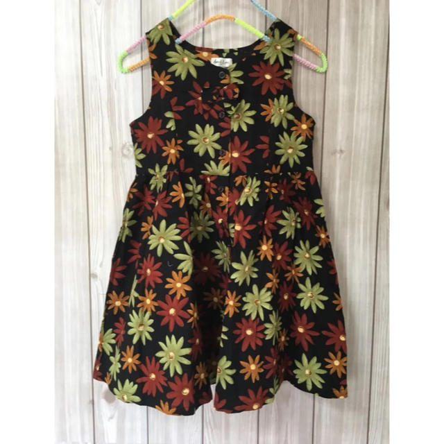 GAP Kids(ギャップキッズ)の花柄 ワンピース キッズ/ベビー/マタニティのキッズ服女の子用(90cm~)(ワンピース)の商品写真