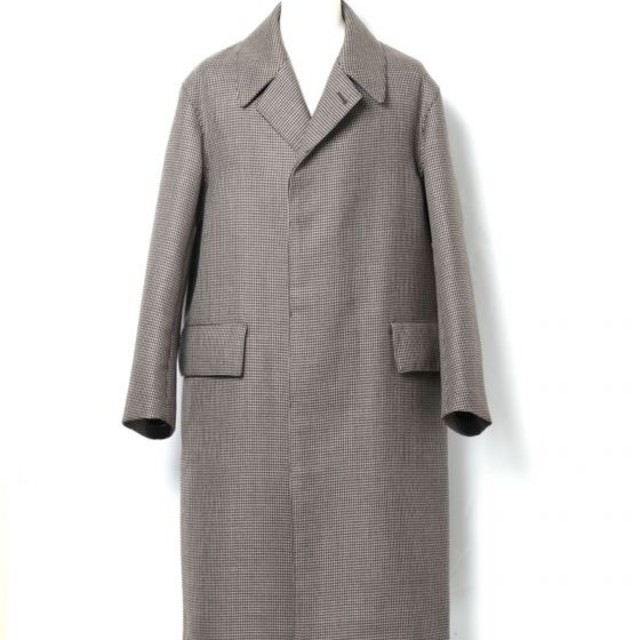 AURALEE　Double Face Check coat