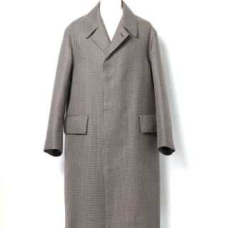 AURALEE　Double Face Check coat(チェスターコート)