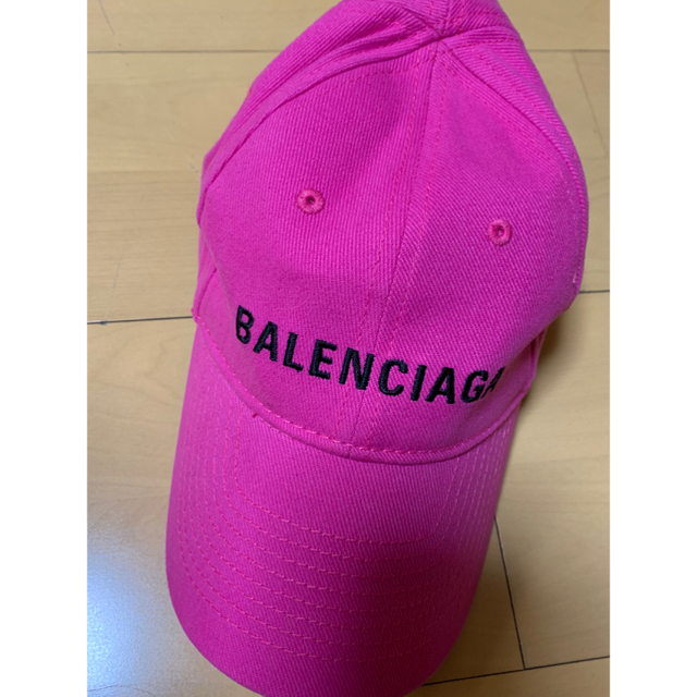 【激安大特価！】 Balenciaga - CAPピンク バレンシアガ キャップ - covid19.ins.gov.mz