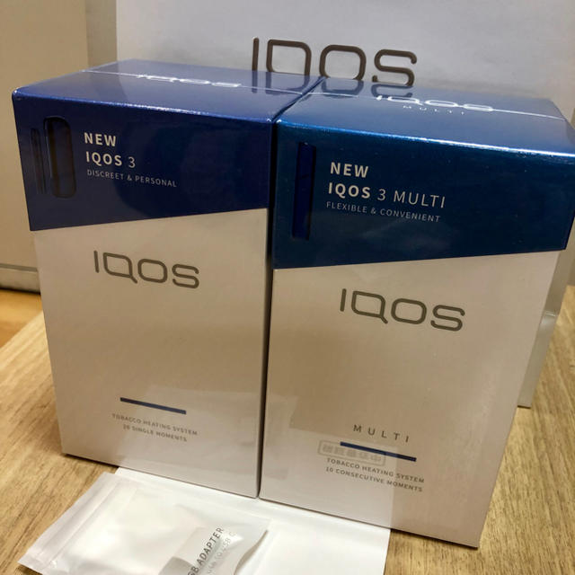 新品 アイコス IQOS 3  + IQOS 3 MULTIセット/ ブルー