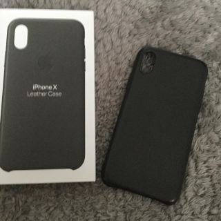 アップル(Apple)のiPhone x xs  ケース カバー チャコールグレー(iPhoneケース)