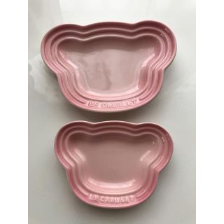 ルクルーゼ(LE CREUSET)のル・クルーゼ ベビーベアプレートセット(離乳食器セット)