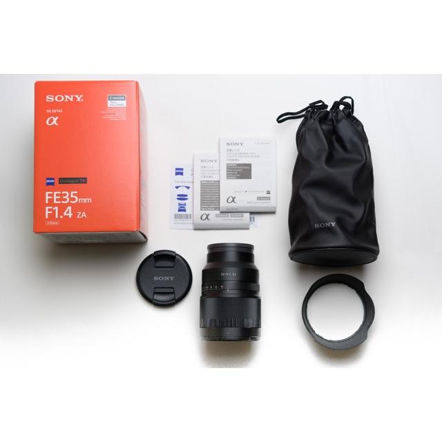 スマホ/家電/カメラ【ほぼ新品】FE 35mm F1.4 ZA （SEL35F14Z）