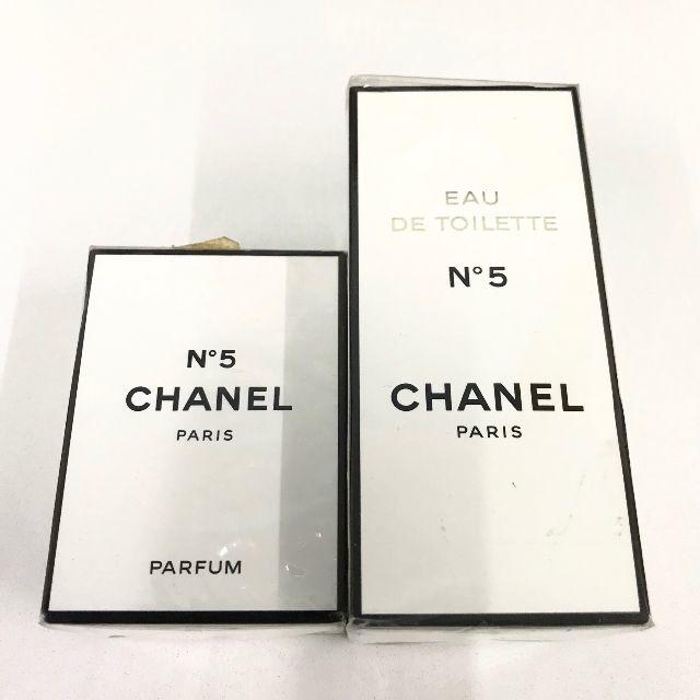 コスメ/美容CHANEL　シャネル　No.5　100ml ＆ 14ml 未開封　セット